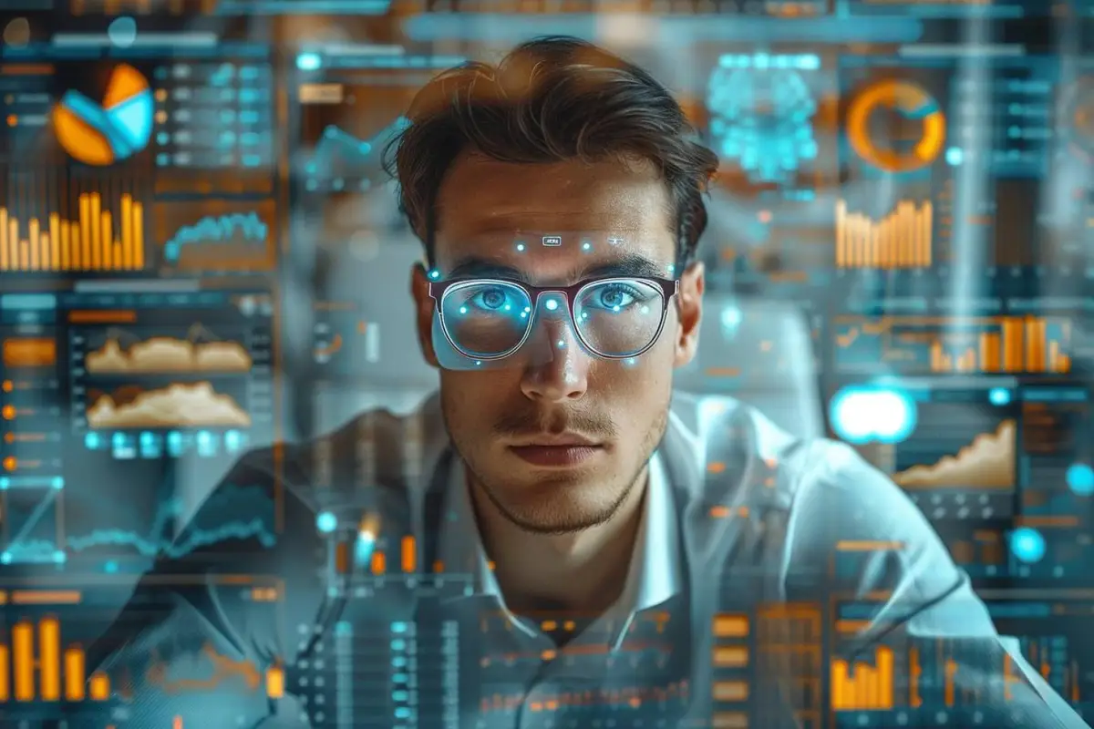 Bureau organisé avec factures, calculatrice et ordinateur pour suivre une comptabilité et la trésorerie