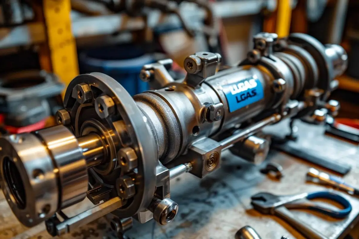 Remplacement soigneux du joint de couvercle sur une pompe à injection diesel de type Lucas